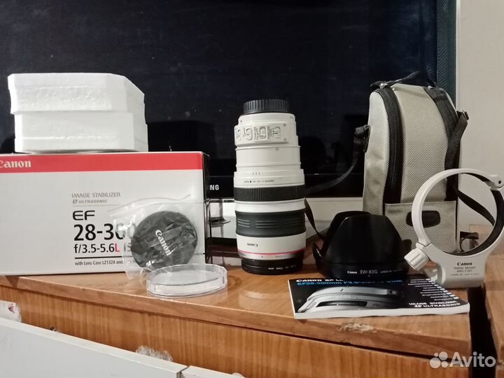 Объектив canon ef 28-300mm f/3.5-5.6L IS USM