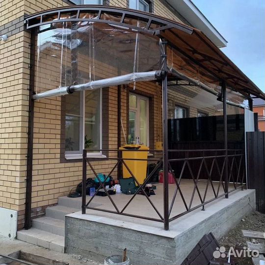 Мягкие окна 1600х2000 для террас