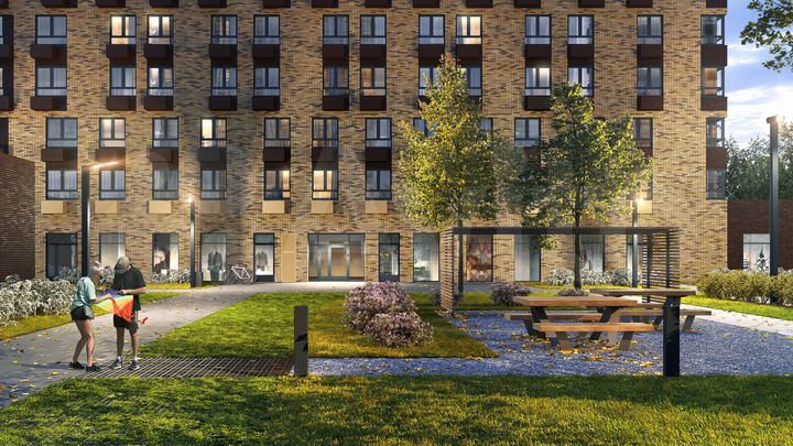 Квартира-студия, 19,9 м², 28/33 эт.