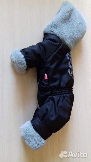 Зимний комбинезон для собаки р.S/М