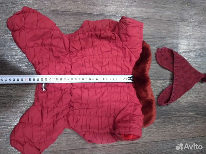 Комбинезон для маленькой собаки зима