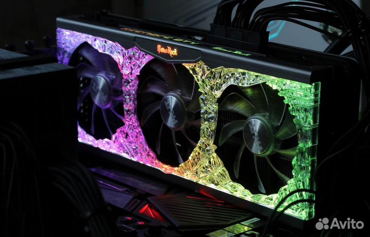 Видеокарта Palit GameRock 3080 OC 10Gb