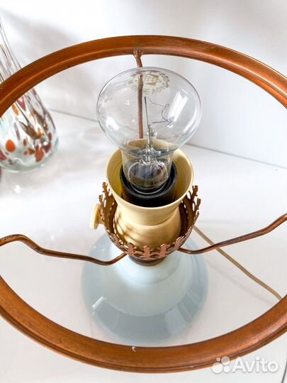 Винтажная настольная лампа СССР