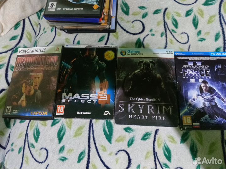 Игры, фильмы на дисках для пк,пс2