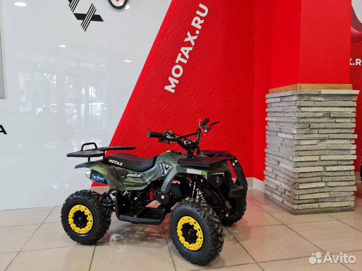 Детский квадроцикл Mini Grizlik X16 (PS, BW) motax