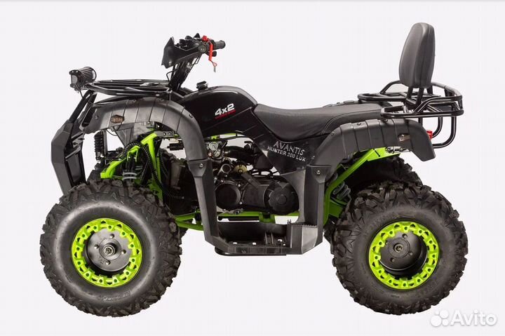 Квадроцикл H200 Люкс для Взрослых 2023 Черный