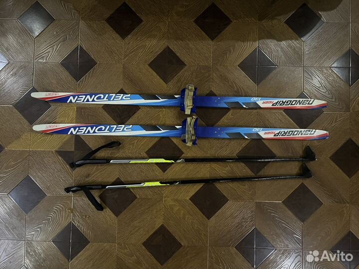 Беговые лыжи 130 см