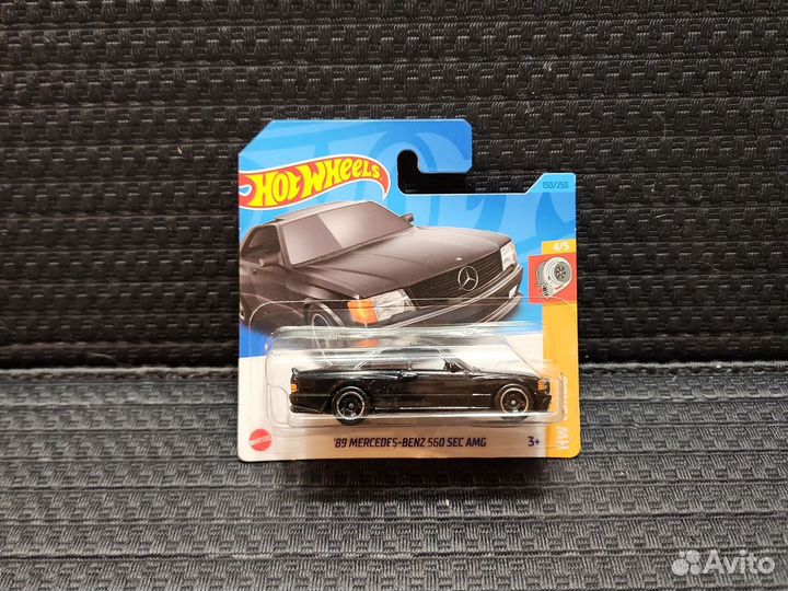 Hot Wheels '89 Mersedes-Benz 560 Sec Amg