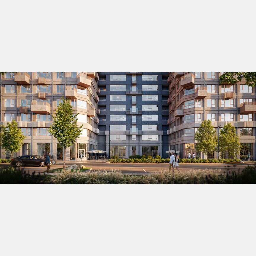 3-к. квартира, 72,1 м², 22/23 эт.