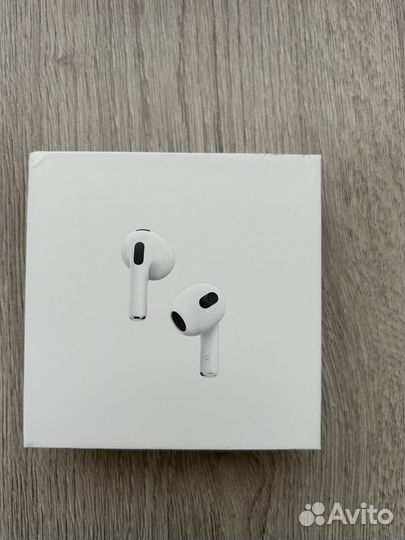 Беспроводные наушники apple airpods 3