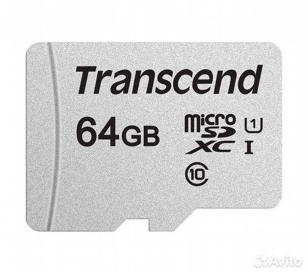 Карта памяти Transcend microsdxc 300S Class 10 UHS