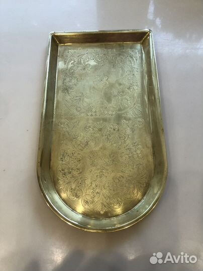 Подносы из латуни