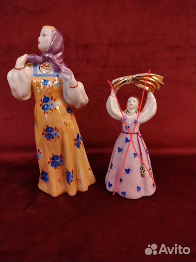Фарфоровые статуэтки СССР