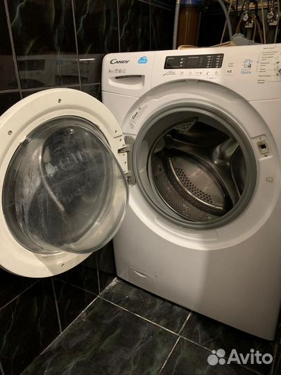 Стиральная машинка с функцией сушки белья candy