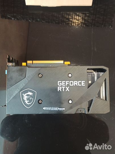 Видеокарта MSI GeForce RTX 3050 gaming X 8G