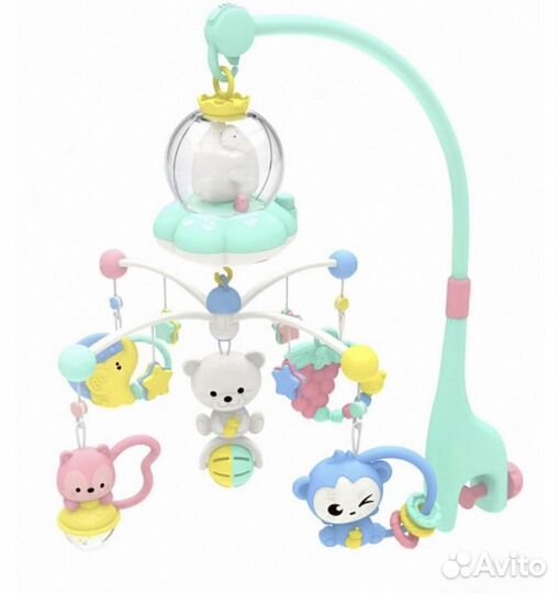 Мобиль Игрушки BA6760 музыкальный, с ночником