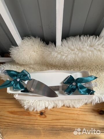 Нож с лопаткой для торта