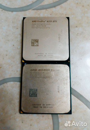 Процессоры Intel AMD для компьютера, ноутбука
