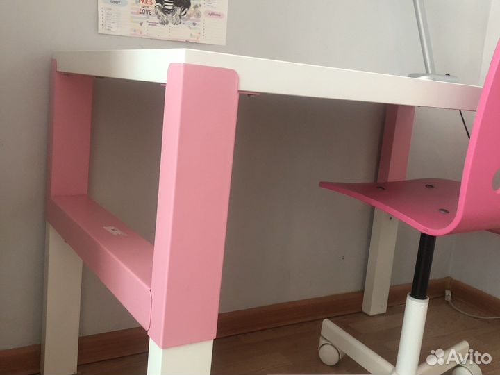 Детский стол и стул IKEA