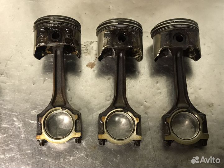 Поршень+шатун Fxja 1.4 Ford Focus 2 Fusion Fiesta