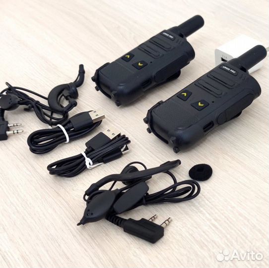 Комплект раций 2 штуки для персонала и официантов