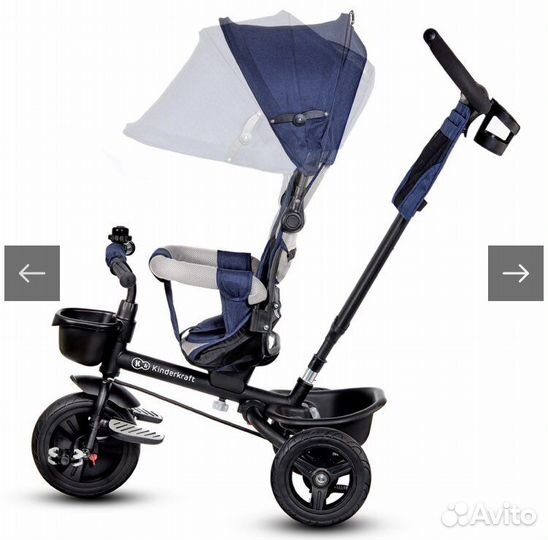 Велосипед коляска kinderkraft