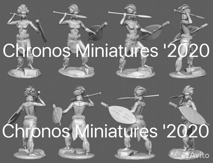 Миниатюра Chronos Miniatures CHM-54208 54 мм