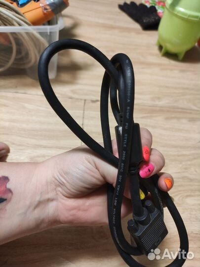 Кабель VGA с переходником на DVI