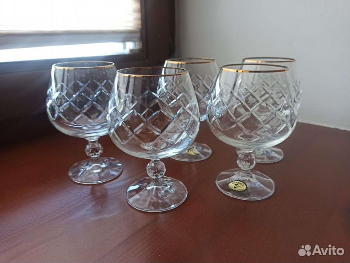 Bohemia бокалы и рюмки 5 персон