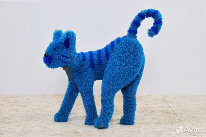 Топиари кот Полосатик, модель 1