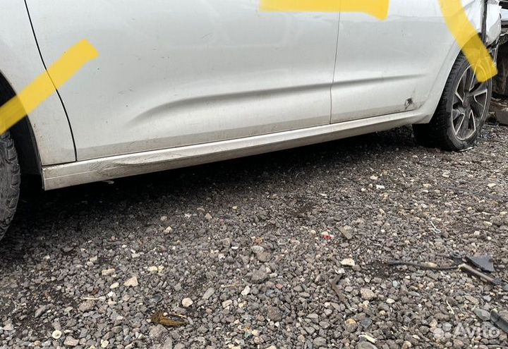 Порог со стойкой левый Citroen C4 B7 седан