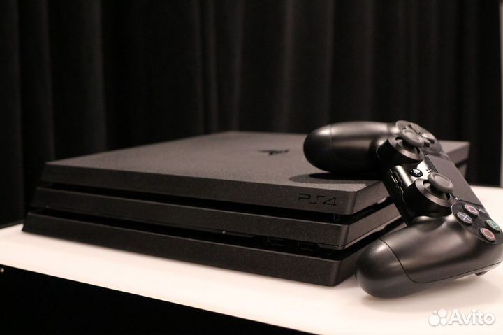 Sony PS4 PRO 1Tb рев. последняя 7208+диск