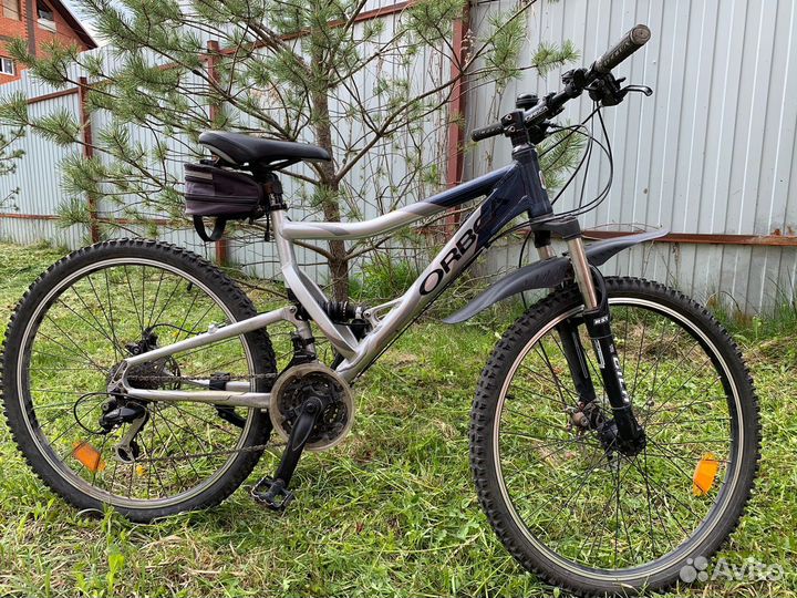 Горный двухподвесный велосипед orbea max flow