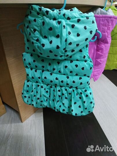 3 жилета для девочки