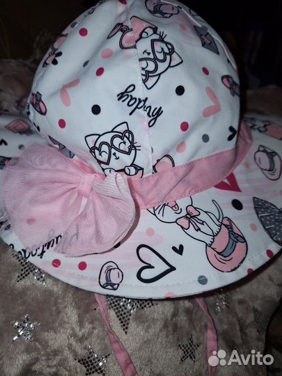 Одежда для девочки 110-116+Панама