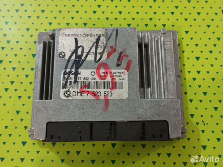 Блок управления двигателем DME BMW 7 E65