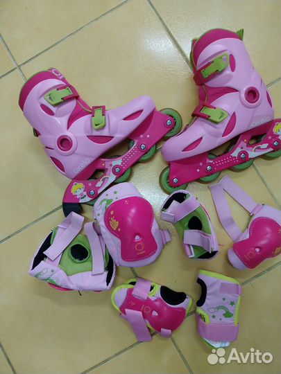 Детские ролики и защита