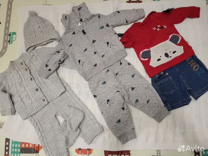 Детские вещи пакетом от 0 до 6