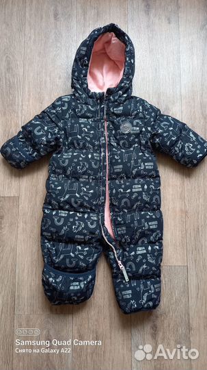 Комбинезон для девочки демисезонный 68