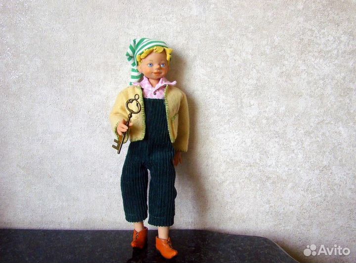 Интерьерная авторская кукла Буратино. На заказ