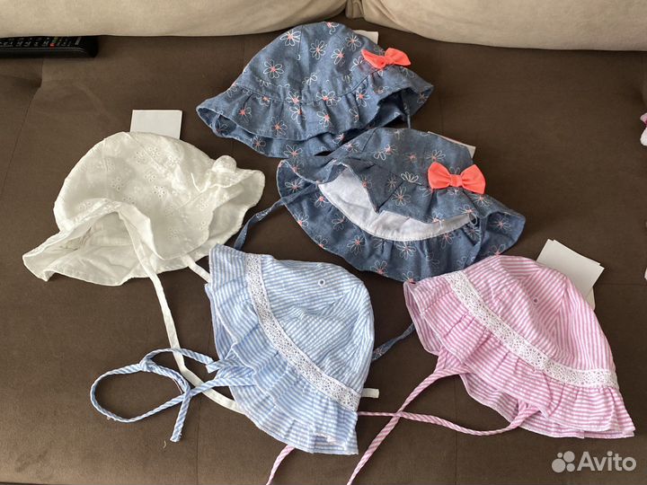 Новые купальники девочкам и мальч, панамы, косынки