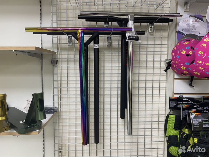 Руль для трюкового самоката Т-образный