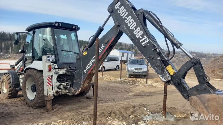 Услуги экскаватора - погрузчика
