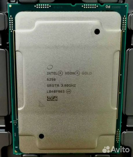 Xeon Gold 6250 8 ядер 3.9-4.5Ghz 36mb 185w