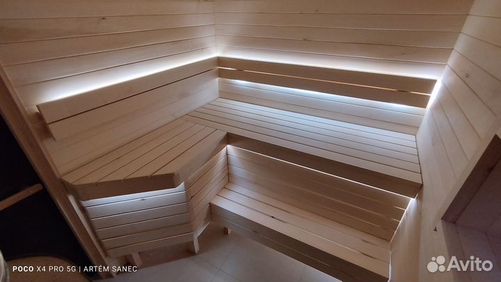 Отделка бани