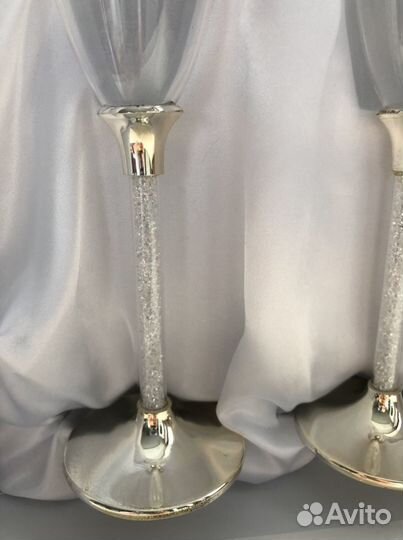 Набор фужеров, можно для свадьбы