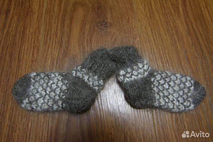 Детские пуховые носки и варежки