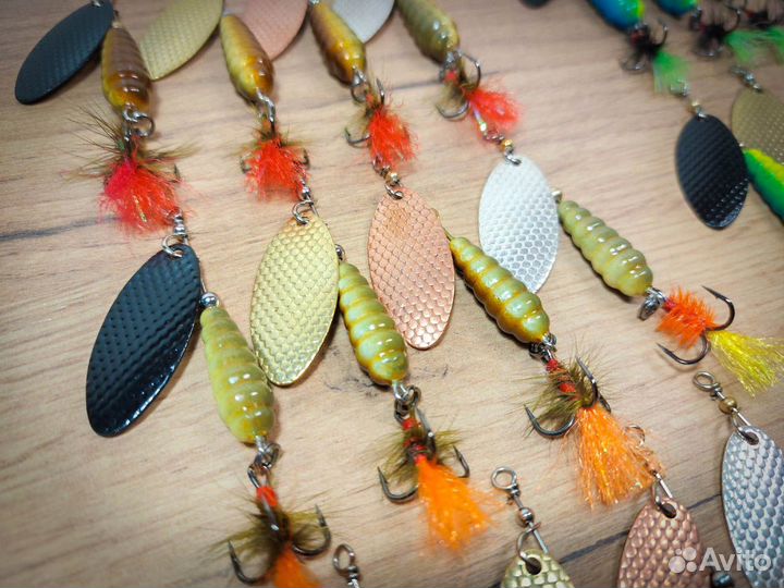 Блесна вертушка ручной работы