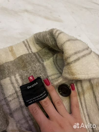 Теплая рубашка bershka