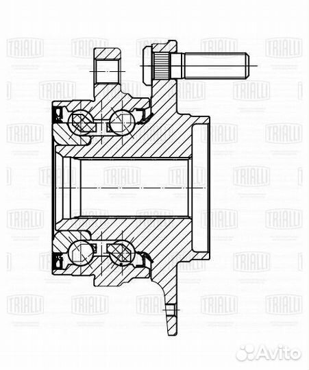 Ступица Hyundai Elantra (16) /Kia Ceed (18) (пере